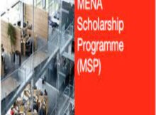 MENA Scholarship Programme 2024