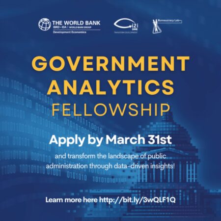 The World Bank Government Analytics Fellowship 2024