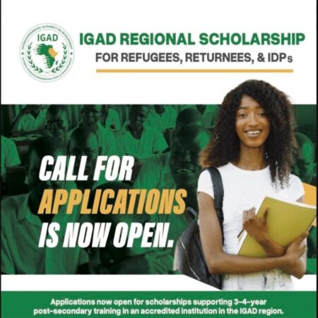 Fully Funded IGAD Regional Scholarship 2024
