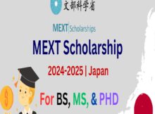 Japanese Government (MEXT) scholarship program 2024/2025