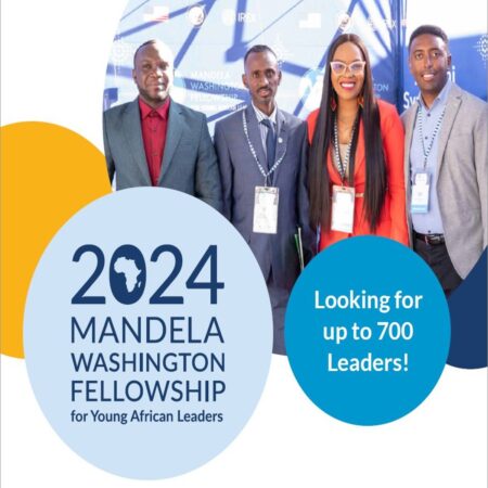 Mandela Washington Fellowship 2025 for Young Africans