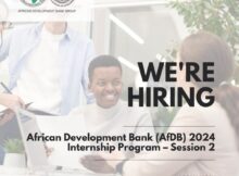 African Development Bank Group 2024 Internship Program