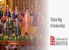 Think Big Scholarships 2025 at University of Bristol