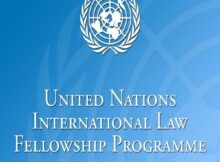 United Nations Fellowship 2025 in International Law for Developing Countries